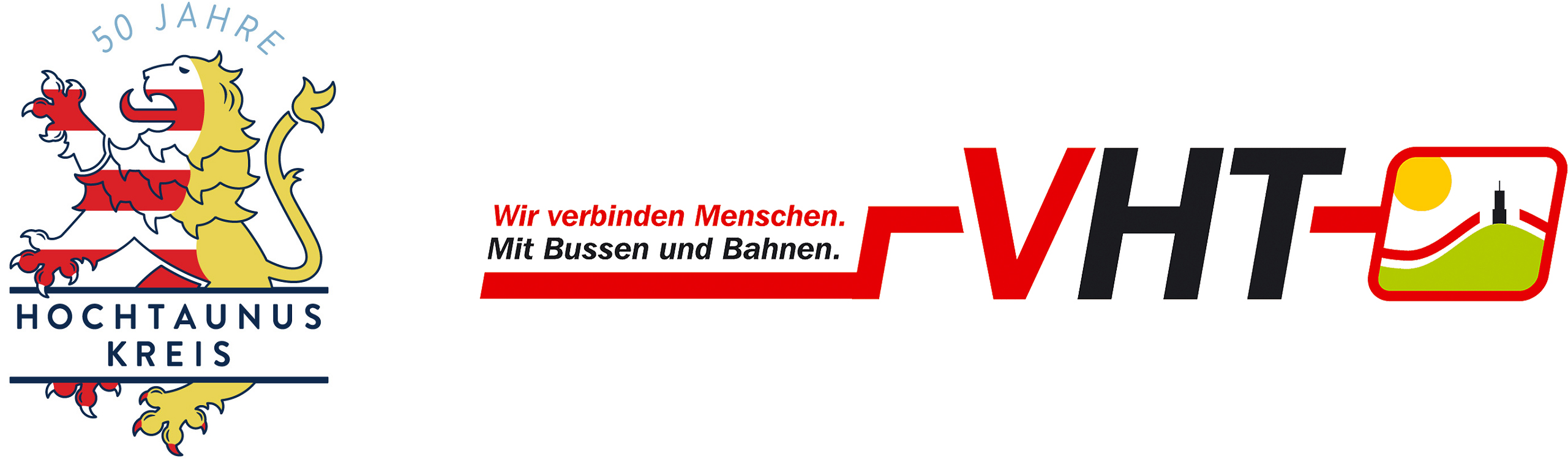 Logos von Hochtaunuskreis und VHT